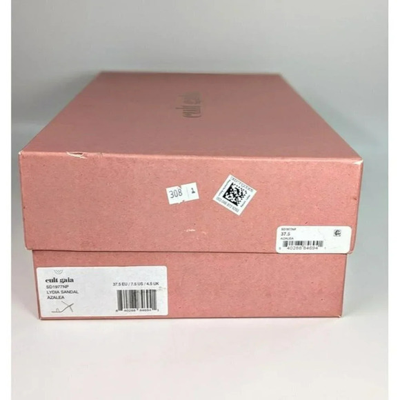 Cult Gaia Women's Lydia Square Toe Strap High Heel Sandals Size 37.5 (MSRP $428) - Picture 11 of 11